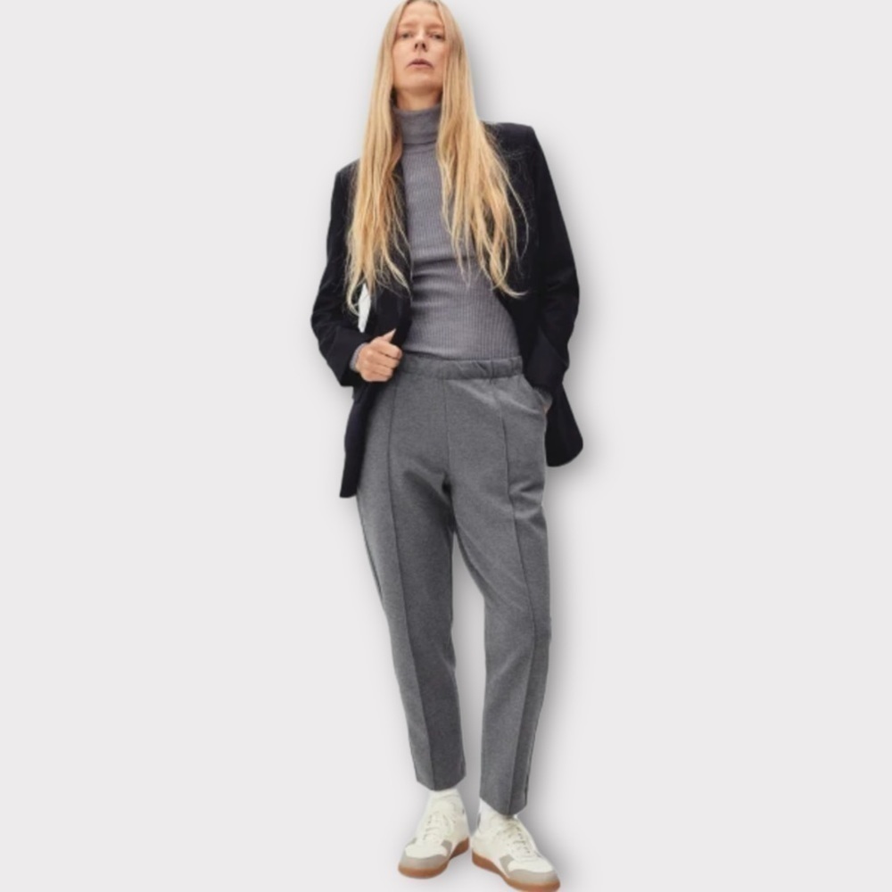 Everlane The Dream Knit Pant Heather Gray NWT
